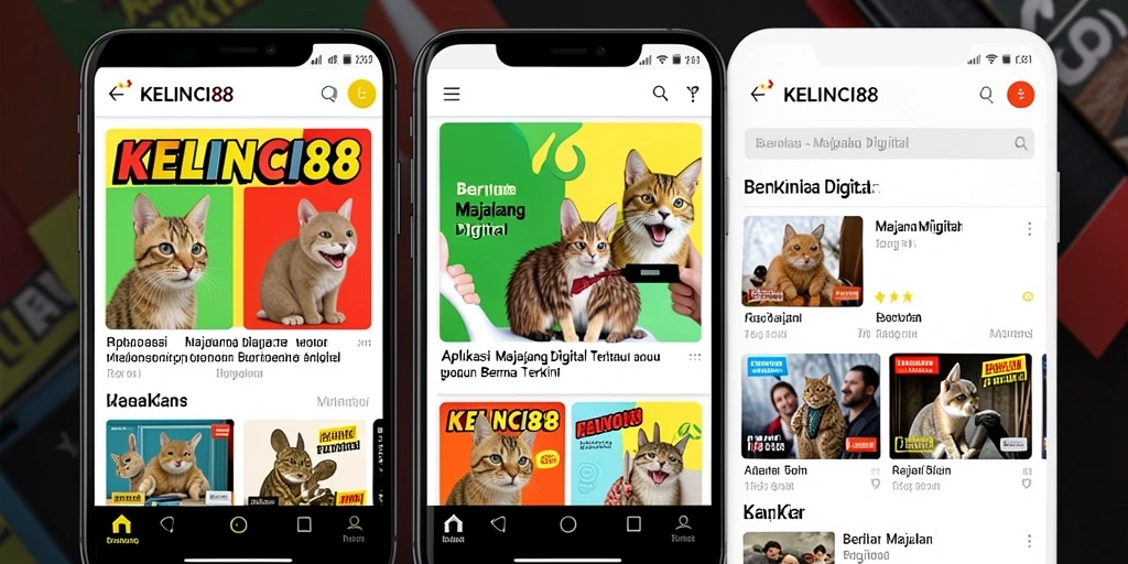 Antarmuka pengguna aplikasi KELINCI88 yang menarik dan informatif.