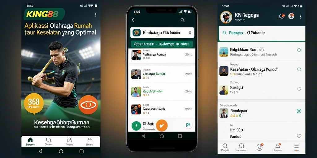 Tampilan antarmuka aplikasi KING88 yang user-friendly dan menarik.