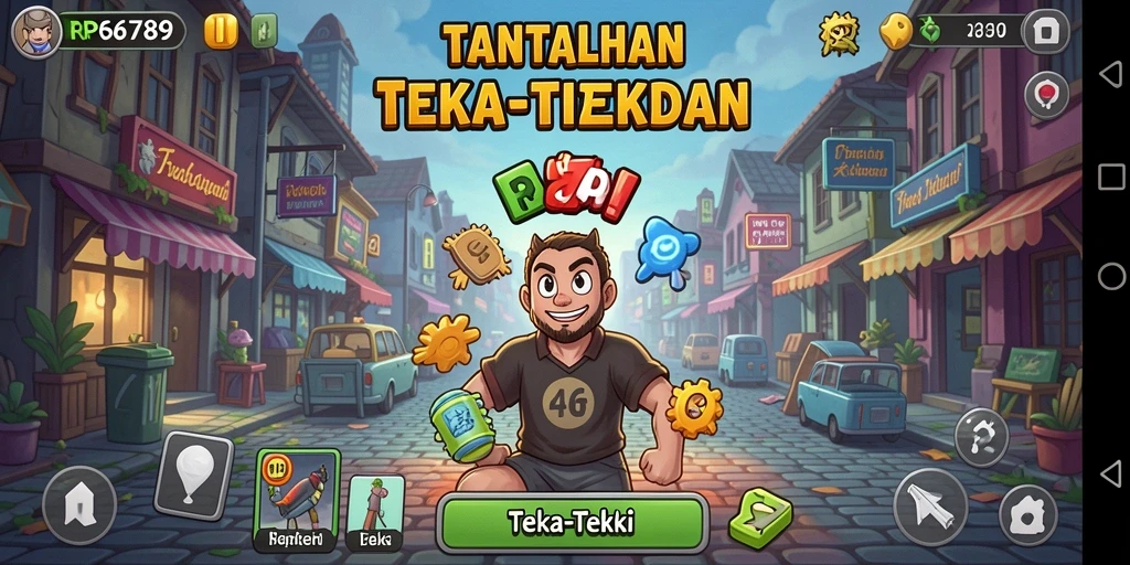 Tampilan antarmuka RP6789 yang menarik dan interaktif.